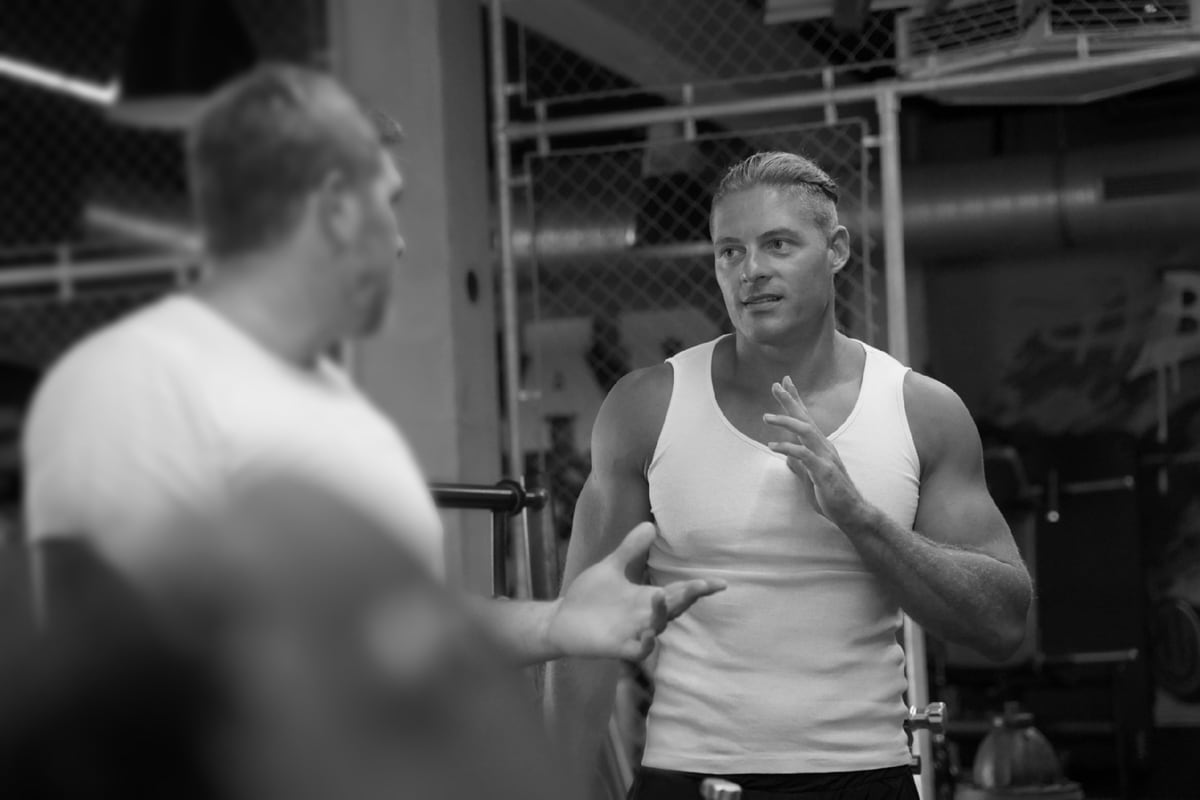 Coach Cedric im persönlichen Coaching-Gespräch
