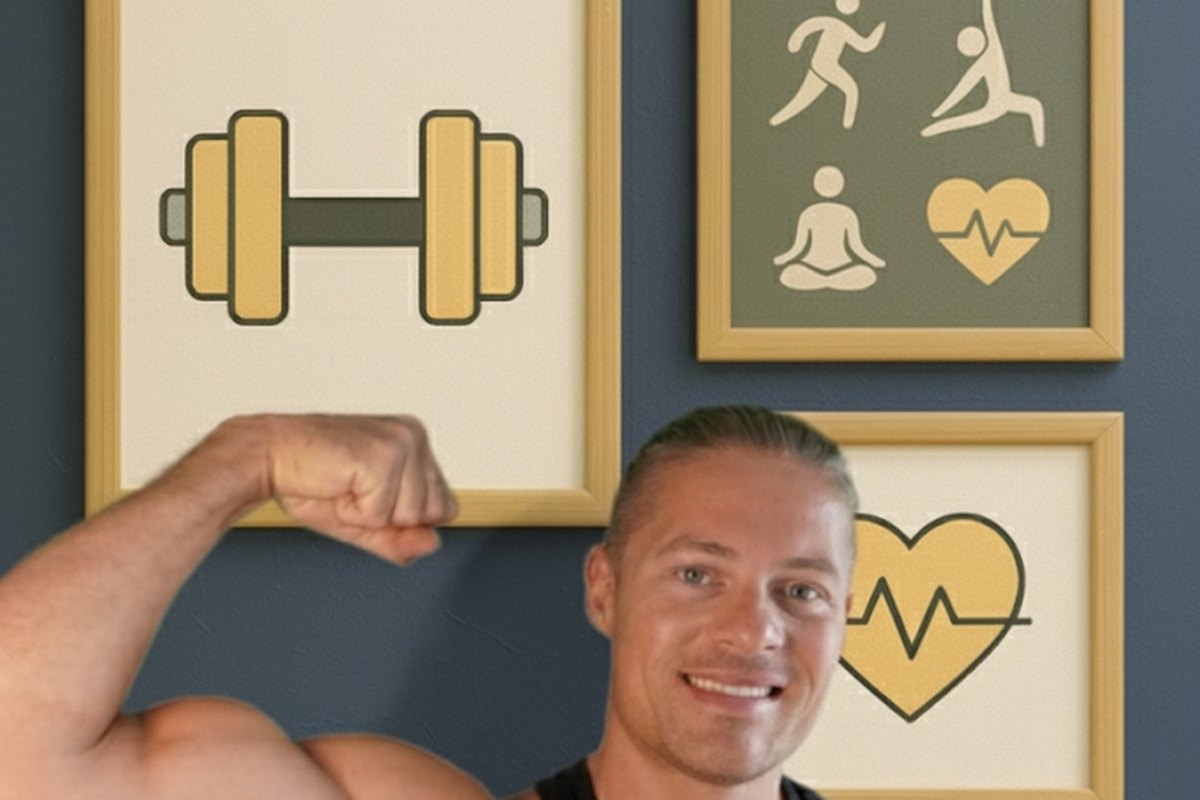 Coach Cedric beim Fitness Coaching und Krafttraining
