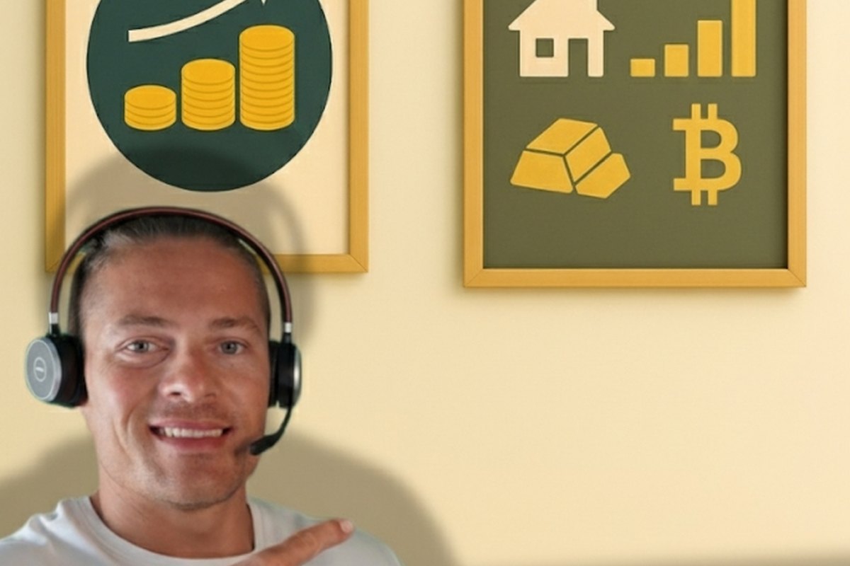 Coach Cedric im Online-Coaching zu Vermögensaufbau und Finanzgrundlagen
